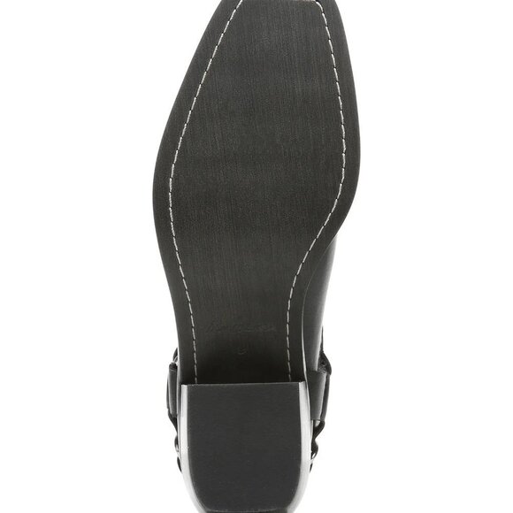 Sam Edelman Bellamie Leather Ankle Boots Black - Picture 11 of 11